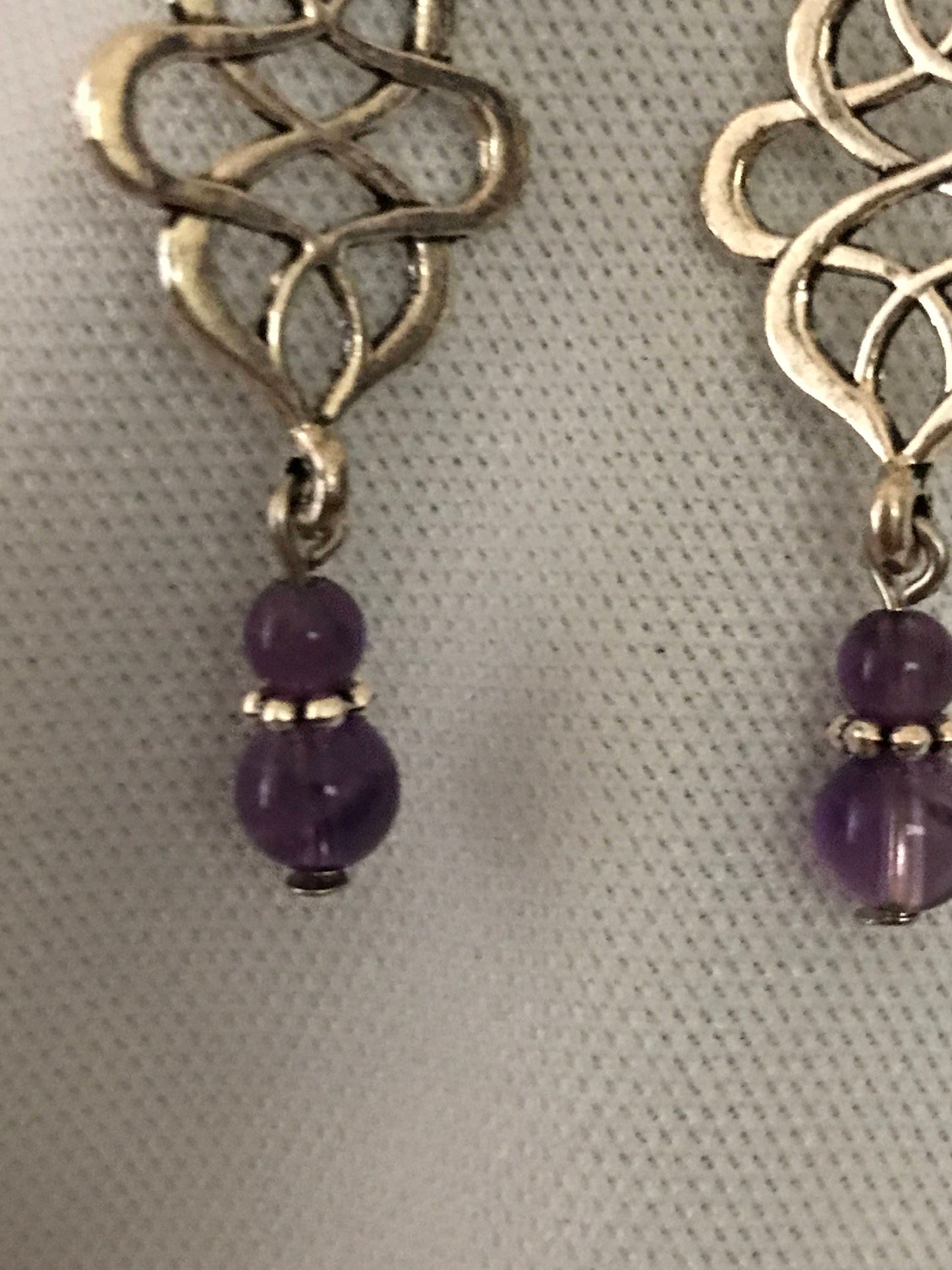 Garnet Drop earrings