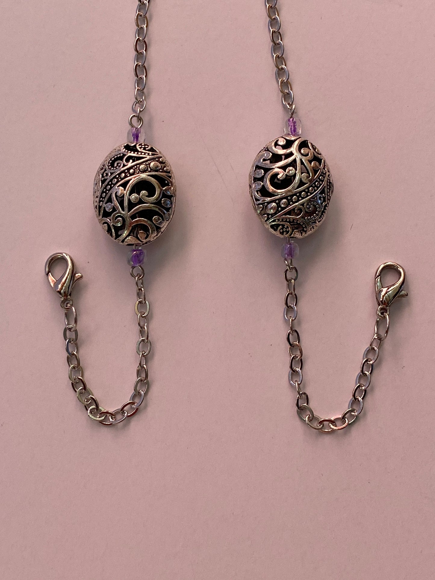 Eyeglass chain, a silver chain for sunglasses