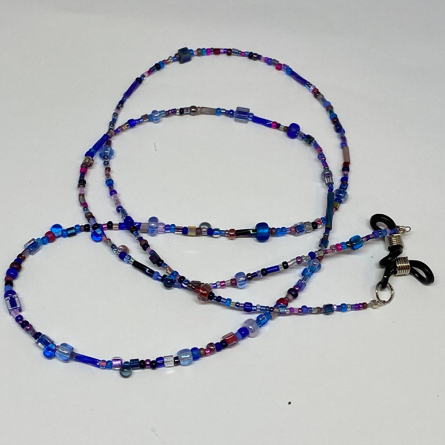 Shades of Blue eyeglass chain