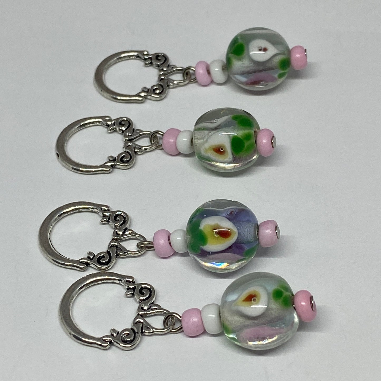 Lily stitch markers